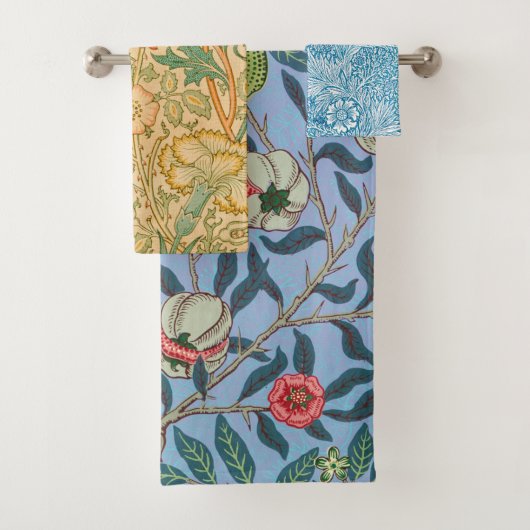 Meisterwerke von William Morris Badhandtuch Set (Insitu)