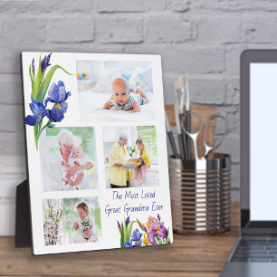 Meistgeliebte Ururgroßmutter 4 Fotos Frühlingsblum Fotoplatte