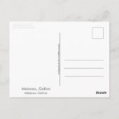 Meizoso, Galicien (Spanien) Postkarte (Rückseite)