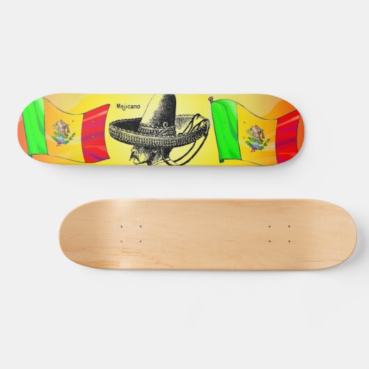 Mejicano-Mexicano-Skateboard Skateboard (Horizontal)
