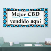 Mejor CBD vendido aquí Banner (Messe)