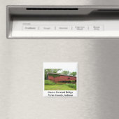 Mekka Covered Bridge Magnet (In Situ (Geschirrspüler))