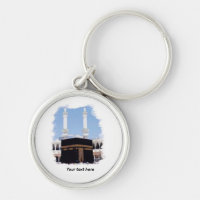 Mekka handgemalter Schlüsselanhänger