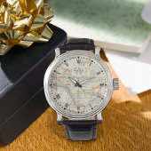 Mekka-Kartenüberwachung für Männer - Geschenk Armbanduhr