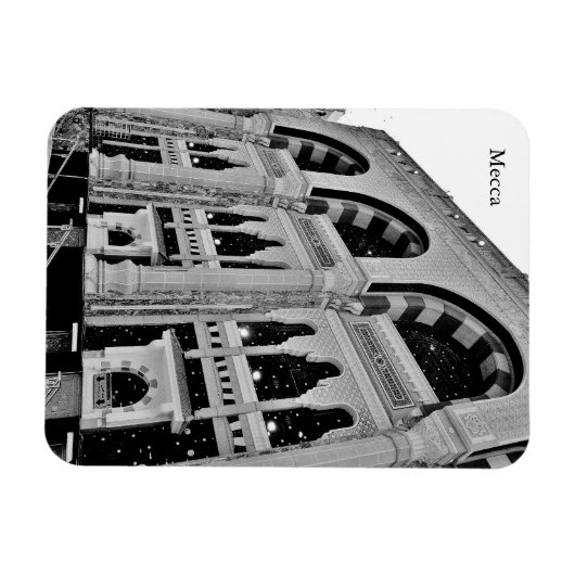 Mekka, Saudi-Arabien Magnet (Horizontal)