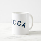 Mekka, Saudi-Arabien Vintag Arch Kaffeetasse (VorderseiteRechts)