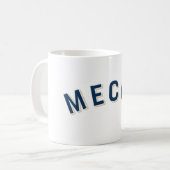 Mekka, Saudi-Arabien Vintag Arch Kaffeetasse (Vorderseite Links)