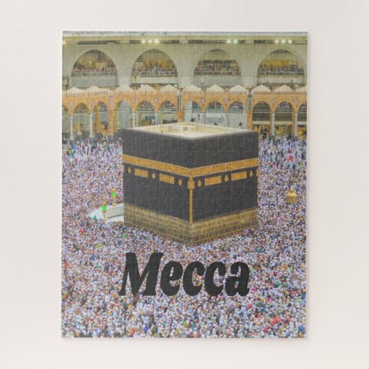 Mekka Saudi-Arabiens heiligste Stadt des Islam, Ka Puzzle (Vertikal)