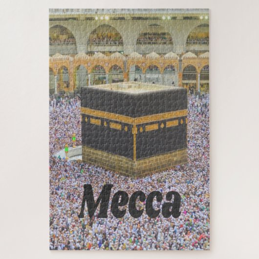 Mekka Saudi-Arabiens heiligste Stadt des Islam, Ka Puzzle (Vertikal)