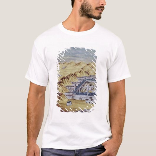 Mekka umgeben durch die Berge von Arafa T-Shirt (Vorderseite)