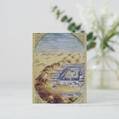 Mekka umgeben von den Bergen von Arafa Postkarte (Stehend Vorderseite)