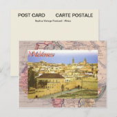 Meknes Postkarte (Vorne/Hinten)