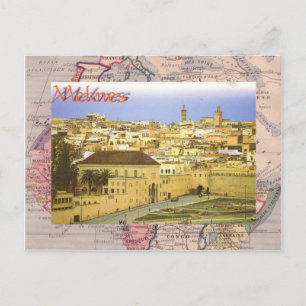Meknes Postkarte