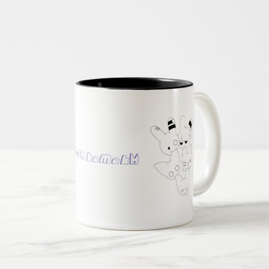 Meko Kemeko Logoschale Zweifarbige Tasse (VorderseiteRechts)