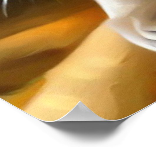 Mekong Bobtail Cat Poster (Ecke)