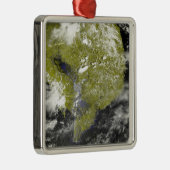 Mekong-Delta und die Tonle-Sap Silbernes Ornament (Rechts)