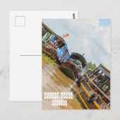 Mekong-Fluss in Vietnam Postkarte (Vorne/Hinten)