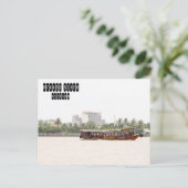 Mekong-Fluss in Vietnam Postkarte (Stehend Vorderseite)