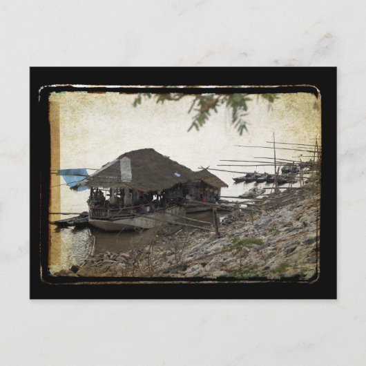 Mekong Postkarte (Vorderseite)