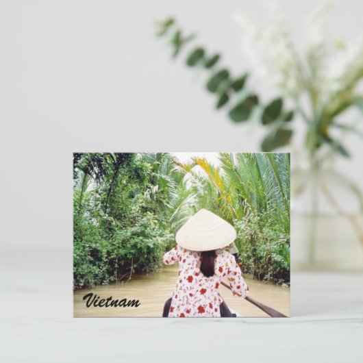Mekong Postkarte (Stehend Vorderseite)