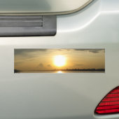 Mekong River Sunset ... Nong Khai, Isaan, Thailand Autoaufkleber (Auf Auto)