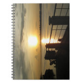 Mekong River Sunset ... Nong Khai, Isaan, Thailand Notizblock (Vorderseite)