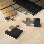 Mekong River Sunset ... Nong Khai, Isaan, Thailand Puzzle (Seite)