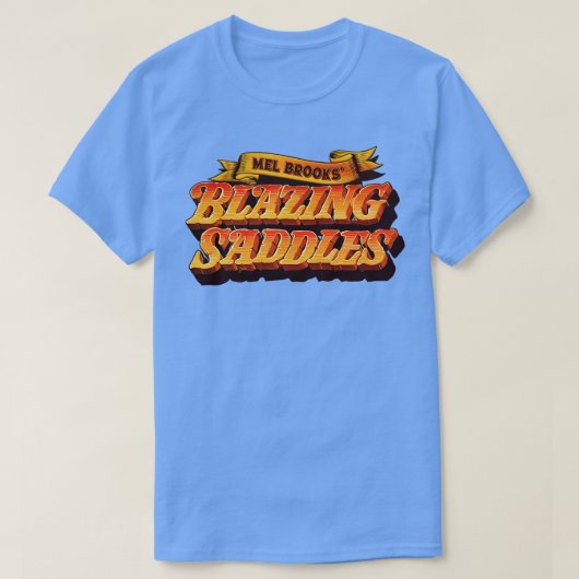 Mel Brooks Blazing Saddles T-Shirt (Design vorne)