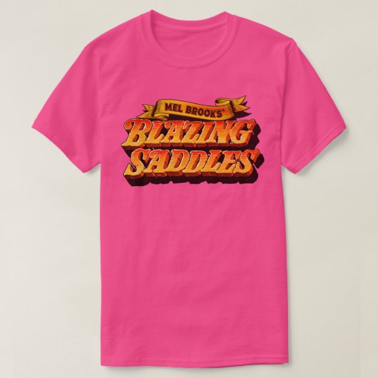 Mel Brooks Blazing Saddles T-Shirt (Design vorne)
