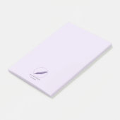 Mel Mae Schmidt Stationery Logo Post-it Klebezettel (angewinkelt)
