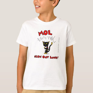 Mel MOL: MACH LOUD AUS! Kinder Basic T-Shirt
