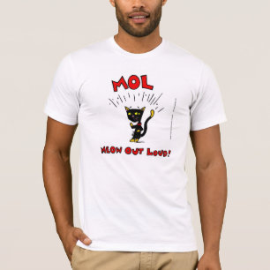 Mel MOL: MACH LOUD AUS! Mens Crew T - Shirt