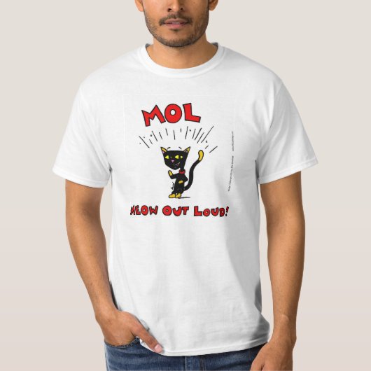 Mel MOL: MACH LOUD AUS! Mens Value T - Shirt (Vorderseite)