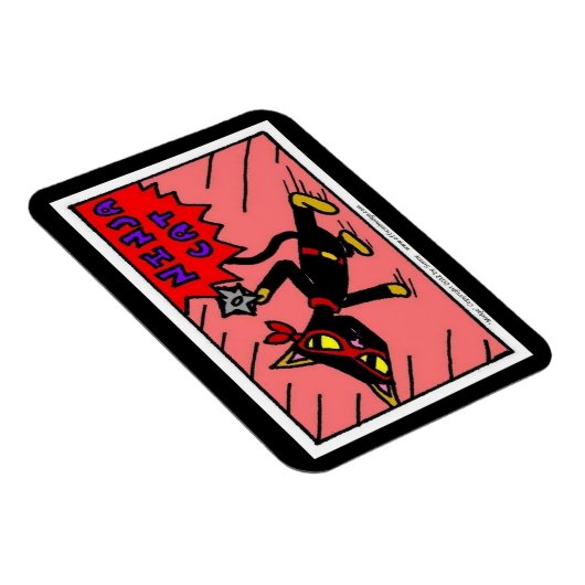 Mel NINJA CAT Flexible Magnet (Rechte Seite)