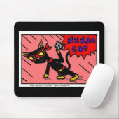Mel NINJA CAT Mousepad (Mit Mouse)