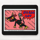 Mel NINJA CAT Mousepad (Vorne)