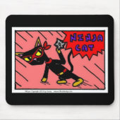 Mel NINJA CAT Mousepad (Vorne)