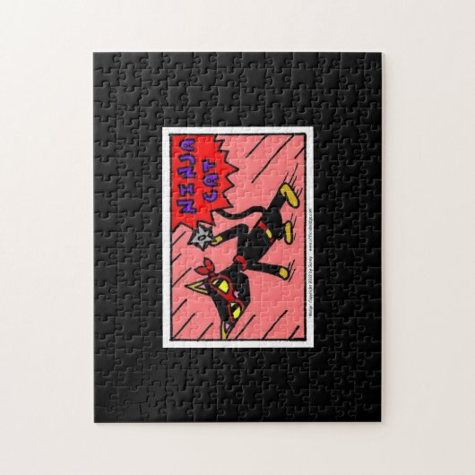 Mel NINJA CAT Puzzle (Vertikal)