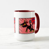 Mel NINJA CAT-Tasse Tasse (VorderseiteRechts)