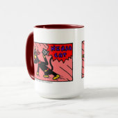 Mel NINJA CAT-Tasse Tasse (Vorderseite Links)