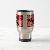 Mel NINJA CAT Travel Mug Reisebecher (Mittel)