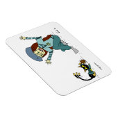 Mel the Cat und Maizy Hanukkah Magnet (Rechte Seite)