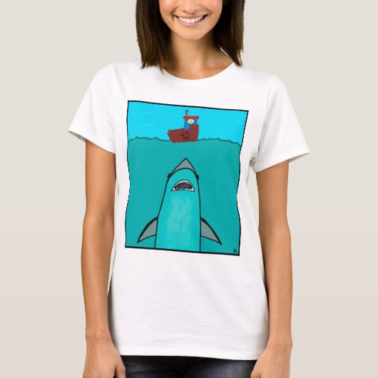 Mel the Shark Tshirt (Vorderseite)