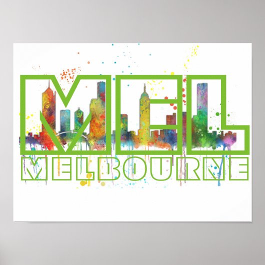 MEL - VICTORIA - Plakat (Vorne)