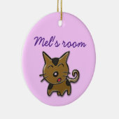 Mel-Zimmer Keramikornament (Rechts)