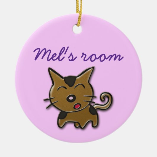 Mel-Zimmer Keramikornament (Vorne)