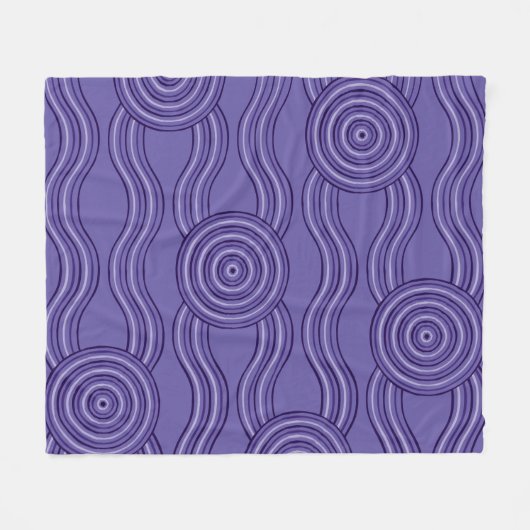 Melaleuca Fleecedecke (Vorderseite (Horizontal))