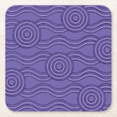 Melaleuca Rechteckiger Pappuntersetzer (Vorderseite)