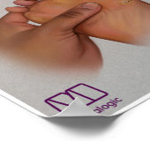 Melalogic Calluses, Corns and Warts Medical Poster (Ecke)