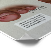 Melalogic Nail Care Medical Poster (Ecke)